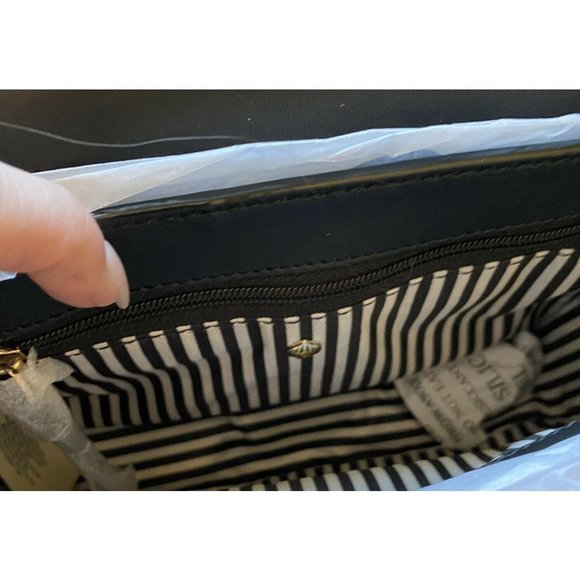 Kate Spade IMAGINATION TOOTHY MONSTER Leather Shoulder Bag Clutch Purse RARE - Picture 7 of 7